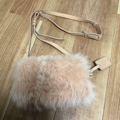 fluffy ugg bag