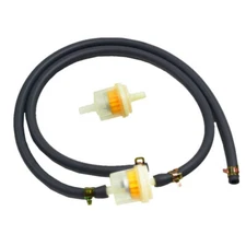 Fuel Line Hose and Filter and Clamps for  Motorcycle Lawn Mower