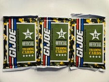 Vintage G.I Joe Trading Cards New x3 Sealed P...