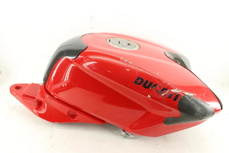 2012 Ducati 848 Evo Corse Se Oem Gas Tank Fuel Cell Petrol Reservoir NO KEY 5861 Foto 4 de 4
