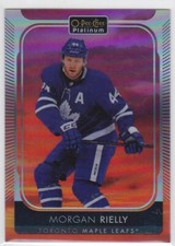 2021-22 PLATINUM..MORGAN RIELLY..SUNSET..# 169..MAPLE LEAFS..FREE COMBINED SHIP