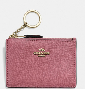 coach mini id wallet