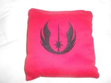 Set of 4 Embroidered Jedi Cornhole Bags