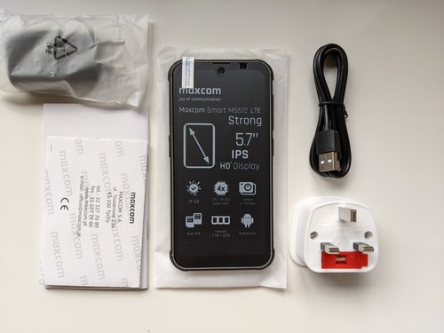 Maxcom MS 572 Smart and Strong 3/32GB Rugged Smartphone Dual SIM NANO IP68 - Afbeelding 12 van 14