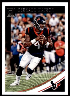 Deshaun Watson 2018 Donruss 2nd Year Card #114 Cleveland Browns