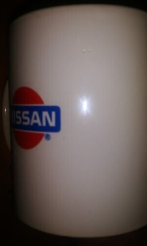 Nissan/Datsun Classic Logo White Ceramic Coffee Mug Tea Cup Was Displayed JDM - Picture 10 of 10
