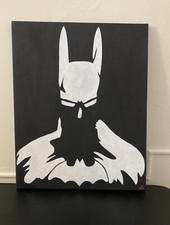 Batman Silhouette canvas wall art