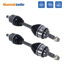 2X Front CV Axle Shaft Set For Toyota 4Runner Tacoma FJ Cruiser Lexus GX460 4WD