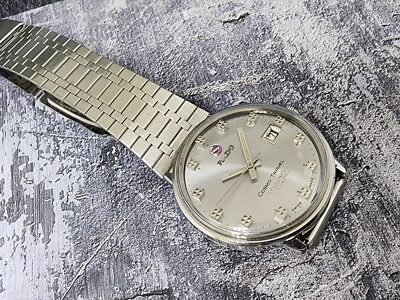 RARE RADO COSMO TRAVEL V202 Swiss Automatic Gents Watch c.1970s