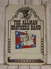 The Allman Brothers Band Tin Metal Poster Sign Live in Concert Vintage Style