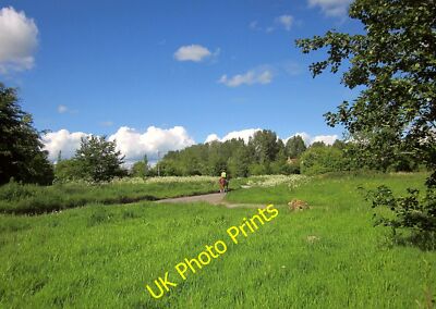 Photo 12x8 Hinton Common Hinton/ST7376 A horse and rider progress up the  c2015