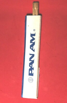 Vtg PAN AM AIRLINES 1970-1080s China/Japan Flights Paa Chopsticks