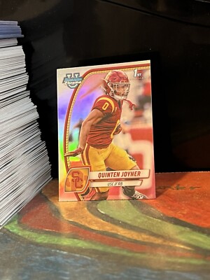 2024 Bowman Chrome U University Silver Refractor #146 Quinten Joyner USC Trojans