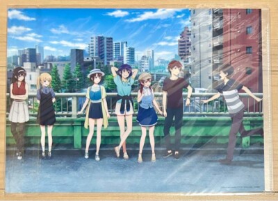 Saekano: How to Raise a Boring Girlfriend A4 clear poster file