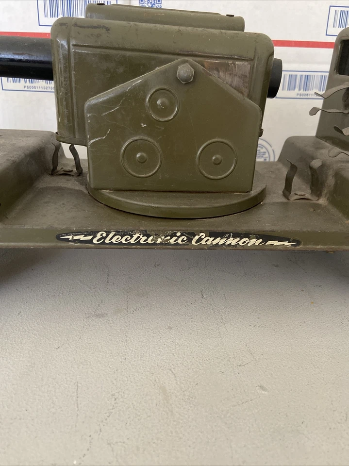 N-2400 Electronic Cannon Toy Truck 1950's Battery Op Vintage Nylint Fair Con - Image 2 of 4