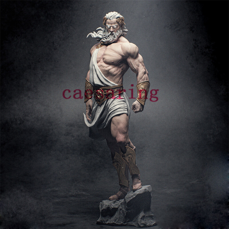 Zeus 3D Printing Figure Unpainted Model Sculpture GK Blank Kit New