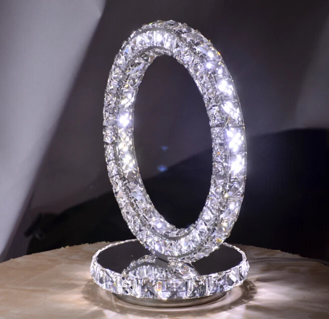 Diamond Table Lampe Crystal Table Lampe Led Lampe de Chevet