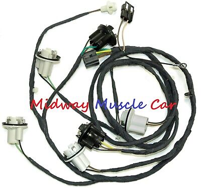 Rear Lamp Wiring Harness 69 Camaro Rally Sport *Made in USA* tail light loom RS