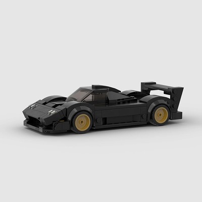MOC ZONDA R 214TLG/SET BLOCKSTEINE BAU BAU MODELLAUTO