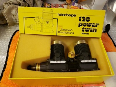 Hirtenberger HP .61 circa 1960's Made In Austria🇦🇹 pictured with a Kavan exhaust Made In W. Germany