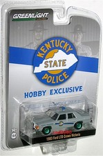 Rare Greenlight 1/64 Ford LTD Crown Victoria Police KY State +JAPAN