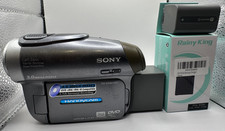 Sony Handycam DCR-DVD403E Camcorder Video Camera Tested Works LCD Screen Damaged