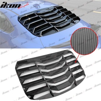 Fits 22-26 Toyota GR86/Subaru BRZ 2PCS Rear Window Louver ABS