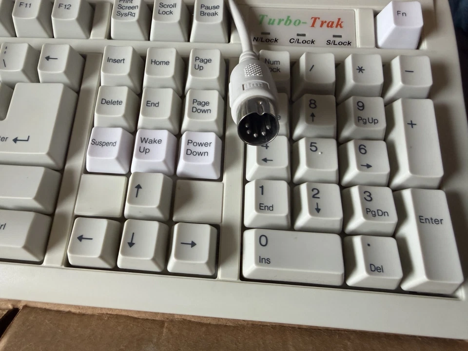 Turbo-Trak Turbo-Plus KB-9001R3+ Enhanced Keyboard (AT/DIN) Tested - Image 4 of 4