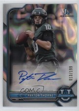 2021-22 Bowman U Chrome Prospect Lava Refractor 13/199 Payton Thorne Auto 4z8