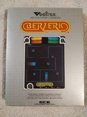 Vectrex BERZERK, GCE 1982, complete in box