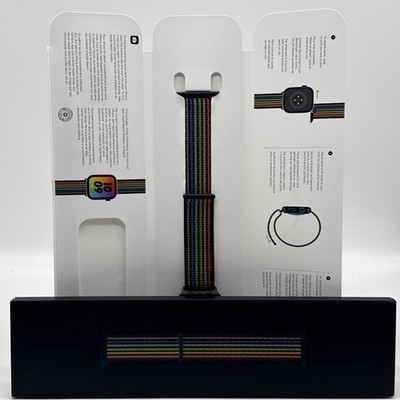 GENUINE APPLE 44MM 45MM 46MM 49MM NIKE SPORT LOOP BAND WATCH STRAP PRIDE EDITION
