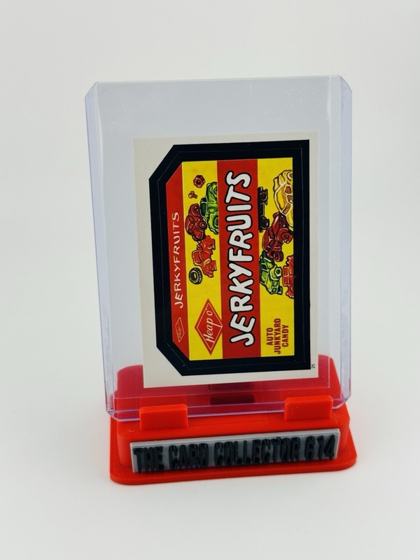 🤯👀💥 1982 Topps Wacky Packages Album Stickers Jerkyfruits #25 NM+ HIGH GRADE