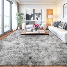 Teppich Wohnzimmer 200x300 Hochflor Rutschfest Langflor Bad Teppich Kinderzimmer