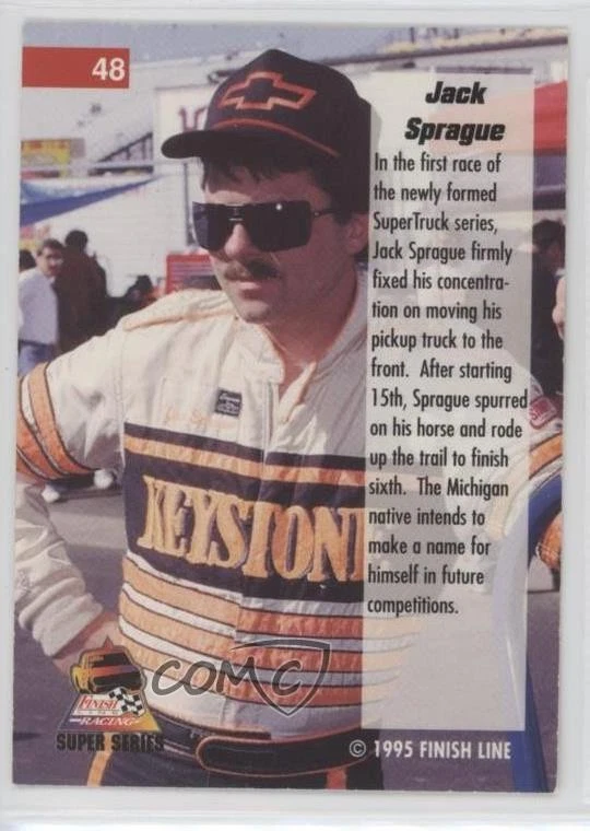1995 Finish Line Super Series Trucks Jack Sprague #48 - Image 2 of 2