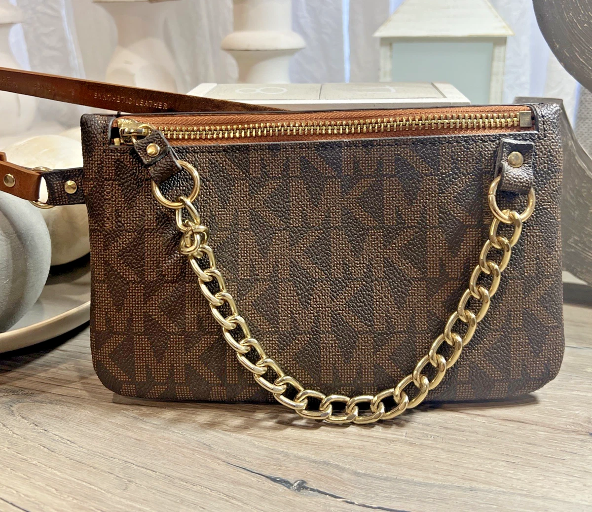 Michael Kors Belt Bag & Fanny Pack Brown Bags & Handbags for  display picture 3