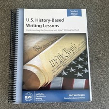 IEW US History- Based Writing Lessons Teacher...