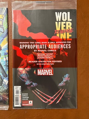 Wolverine: Revenge Red Band #4 in Polybag Marvel Comics December 2024