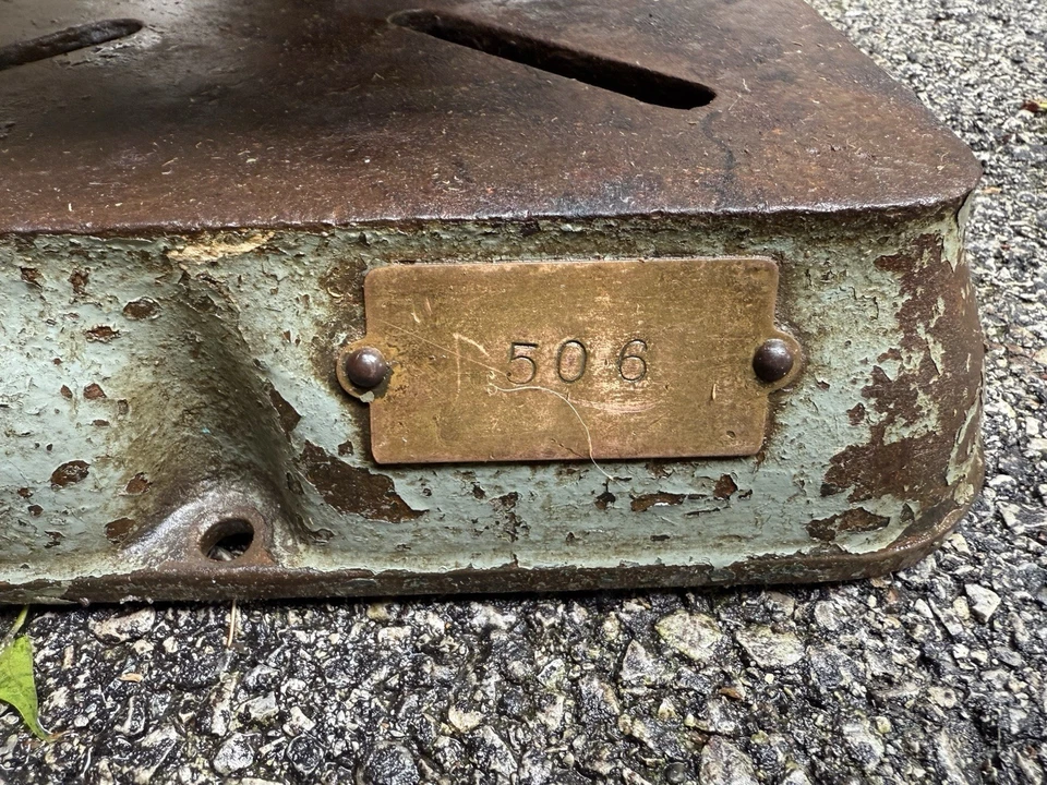 Broca vintage Atlas 15" estilo bancada estado de funcionamento - Imagem 4 de 4