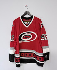 Carolina Hurricanes Vintage Red Koho Jersey Signed by Jeff O’Neill – Men’s XL 