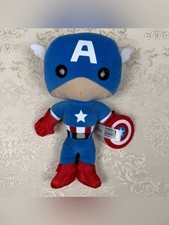 Marvel Captain America Plush - Blue, Red  White, Funko, 2011