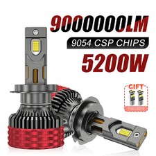 H4 H7 LED CANBUS H11 H1 H3 Car Headlights 5200W 6000K Car Headlamp Fog Lamps 12V