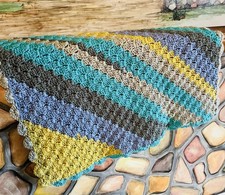 Handmade Baby Blanket Neutral Colors