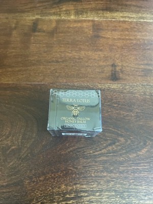 Terra Lotus Organic Tallow Honey Balm Beef Tallow Raw Honey Balm 57g/2oz