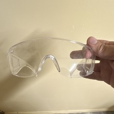 Dynarex Z87+ Clear Wraparound Schutzbrille Augenschutz One Size