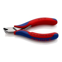 Knipex 64 32 120 Elektronik-Vornschneider Mit Mehrkomponenten-HüLlen 120 Mm