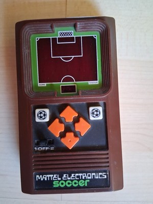 Mattel Electronics Soccer Vintage Handheld Spielkonsole 1978
