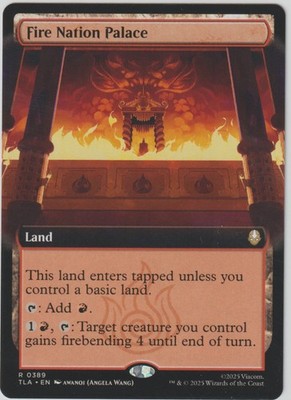 MTG - Avatar TLA - Fire Nation Palace *Extended-Art*
