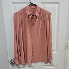 Halston Heritage Blouse in Soft Peach Size 6