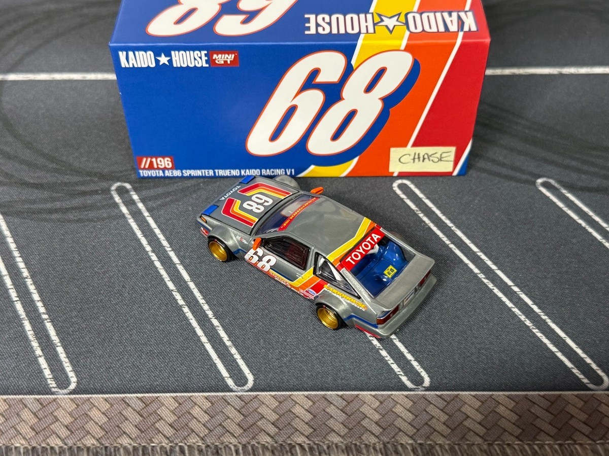 Chase Kaido House x Mini GT Toyota AE86 Sprinter Trueno Racing V1