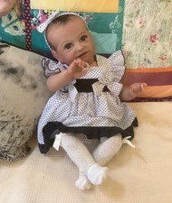 Reborn baby doll. Excellent condition. Lovely blue eyes PRICE REDUCTION!